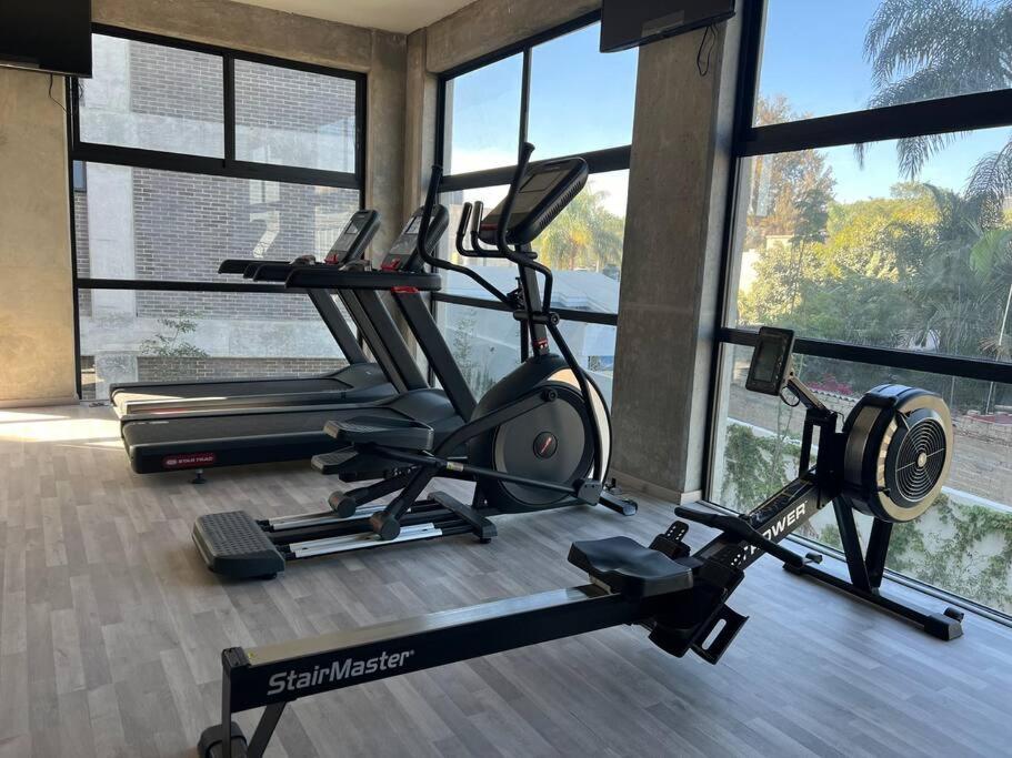 Depa Boho Al Sur Pet Friendly Piscina Gym Sala De Cine Apartment Guadalajara Exterior foto