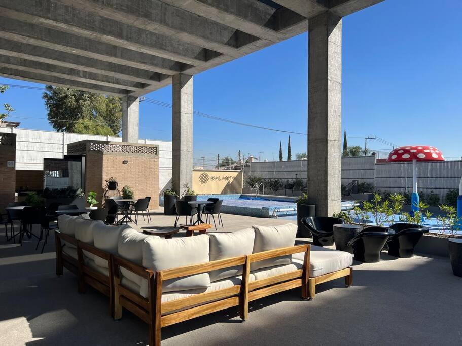 Depa Boho Al Sur Pet Friendly Piscina Gym Sala De Cine Apartment Guadalajara Exterior foto